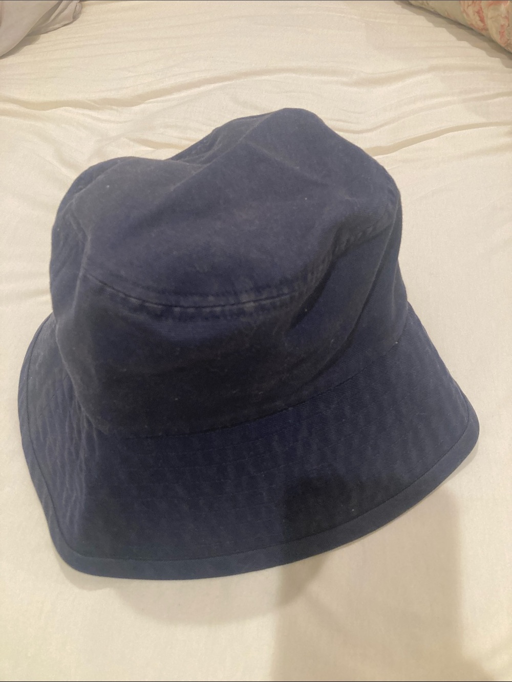 Muji Navy Breathable Bucket Hat